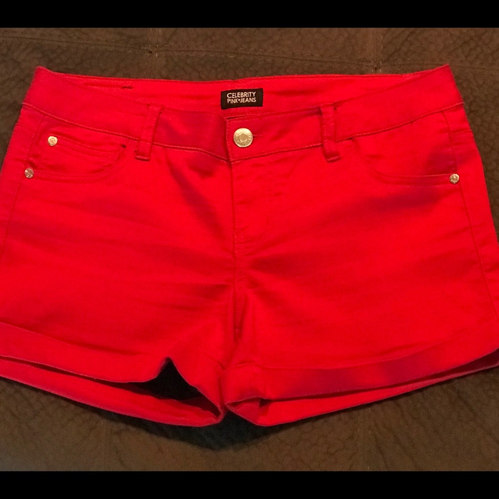Celebrity Pink Red Shorts